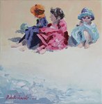 Trio de serviettes - 20x20 - VENDUE